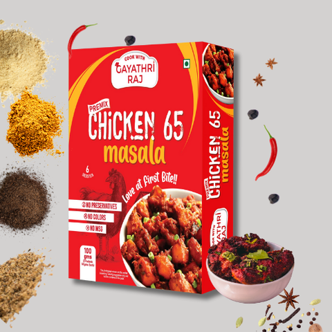 Chicken 65 Masala - No Preservative - 100g
