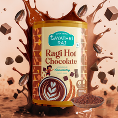 Ragi Hot Chocolate – Wholesome Chocolatey&Guilt free - 200g