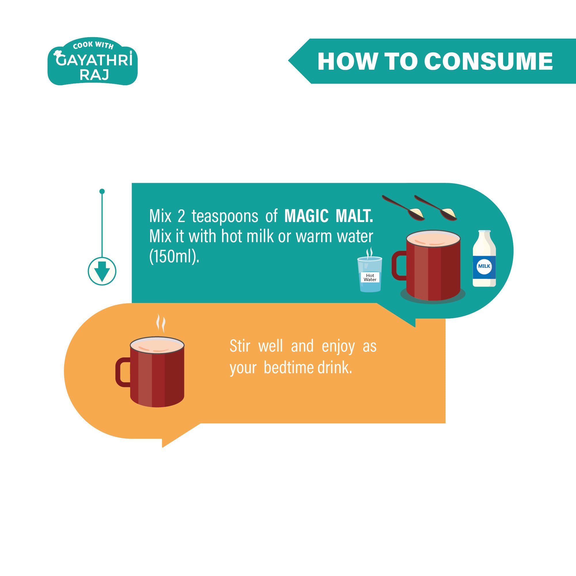 Magic Malt – Night Drink for stress relief&Immunity - 200g – Cook With ...